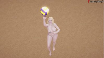 Kasumi fucking in a beach Trailer DOA | FKing3-D E8 | Full Movie on Sheer & PTRN: Fantasyking3