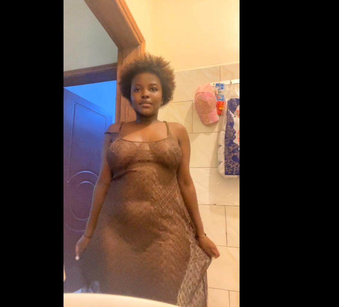 Shibah-see-through-Dress-nude-tits