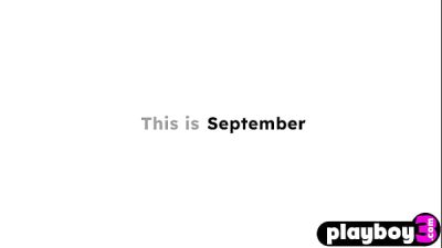 Huge tits black MILF September Reign passion masturbation for the Playboy