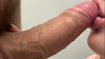 Blowjob close-up