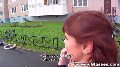 Fucking Glasses – She can play hard to get at first