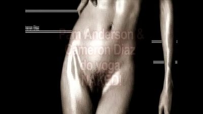 NAKED YOGA: Cameron Diaz & Pam Anderson