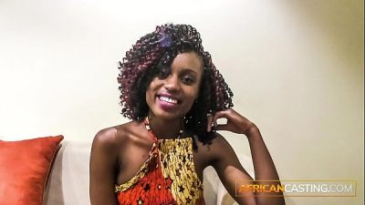Pretty African Girl Fucked By Fake White Agent