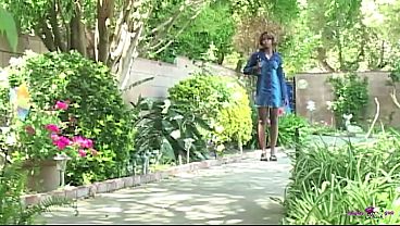 After catching her using sex toys the lesbian ebony satisfies her pussy with her mouth