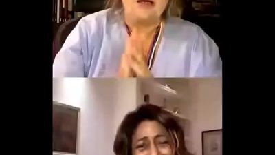 Glória maria coloca mimimi pra mamar