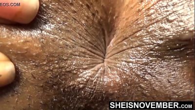 HD I’m Spreading Open My Big Ass Sphincter, Tight Shaved Pussy, While Completely Nude, Wiggling And Shaking Sexy Hips, Skinny Hot Black Whore Sheisnovember Is Erotically Poke Out Large Butt Upon The Couch By Msnovember