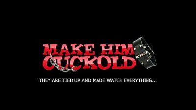 Make Him Cuckold – This guy thinks he’s such a stud and all fucking some chick behind his girlfriend’s back and keeping her naked pics on his tablet