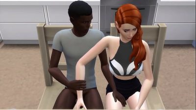 African BBC Uses Wife in Front of Husband – Part 1 – DDSims