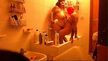 Big giants tits fuck shower