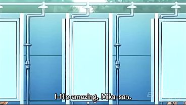 Cojo el culo apretado de mi compañera de cuarto en la ducha – Hentai [Sin censura] [Subtítulo]