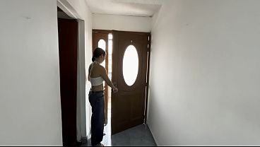 I walk into my stepbrother’s house and see him naked in the bathroom taking a shower. He notices me, and we have really hot sex right there in the bathroom.