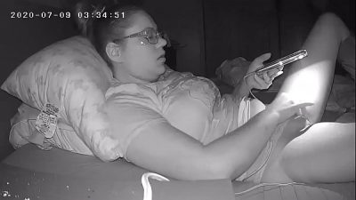 Big Tit Slut Caught Sending Nudes to Her GF