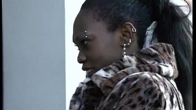 african babe picked up from street