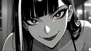 Anime Noir Femme Fatale Fucked Against The Penthouse Window (ai-generated)