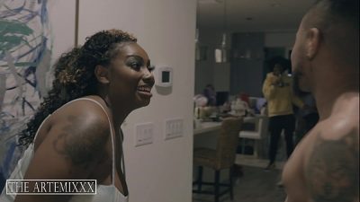 Lyric Sky Fucks BBC The ArtemiXXX for having House Party
