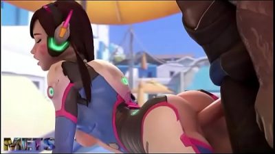 Overwatch Mercy, D.VA and Genji