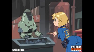 Parodia pornográfica animada del juego Fallout