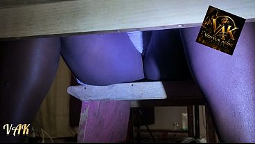 Some moments were never meant to be seen. African milf flashing her shaved pussy indoor