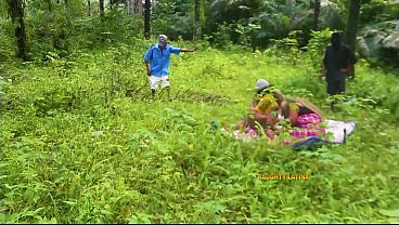 Two Mature group work in the bush by police and sex addicted ladies